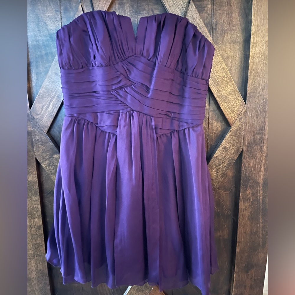 Elegant Purple Evening Gown